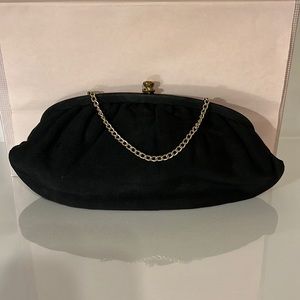 Vintage Black Clutch